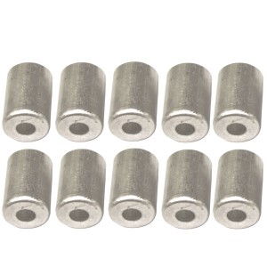 Tuleje zaciskowe aluminiowe 19,5 mm na grubościenny wąż klimatyzacji