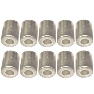 Komplet tulej aluminiowych 2 10szt.
