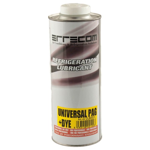 Olej Uniwersalny PAG z barwnikiem UV do klimatyzacji samochodowej 