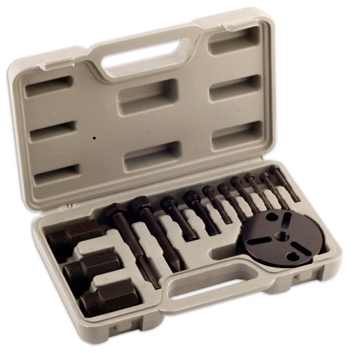 Ściągacz sprzęgła sprężarki klimatyzacji 14 elementów w walizce