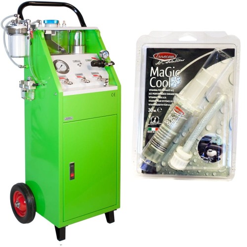 Urządzenie do płukania układu klimatyzacji 2l zielone