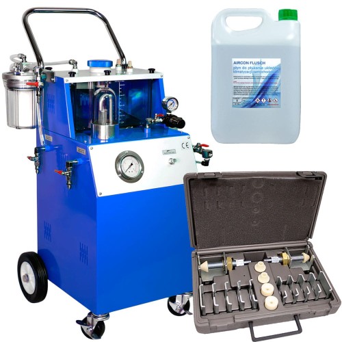 Zestaw do płukania układu klimatyzacji samochodowej