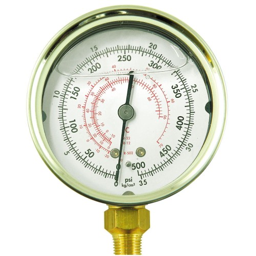 Manometr glicerynowy HP na czynnik R22, R12, R502