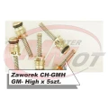 Zestaw zaworków z kluczykiem 5x zaworek CH-GMH, General Motors