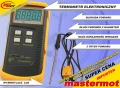 Termometr elektroniczny z przewodem do techniki chłodniczej i przemysłu