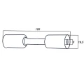 Złączki zaciskowe aluminiowo - stalowe 8mm do klimatyzacji 5szt.