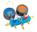 Zestaw azotowy z manometrami elektronicznymi