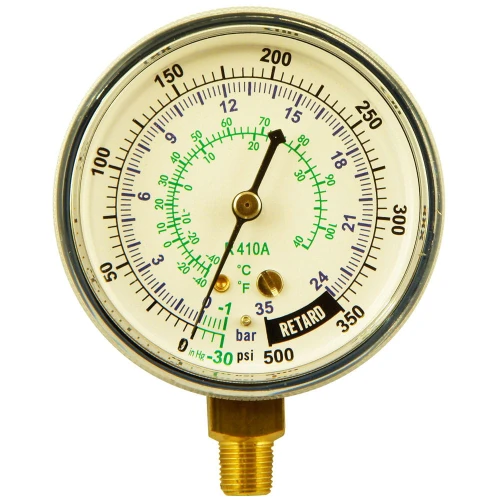 Manometr LP 0-35 bar na czynnik R410a do klimatyzacji i chłodnictwa