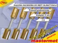  Złączki aluminiowo-stalowe 8mm do naprawy przewodów klimatyzacji samochodowej - 5szt