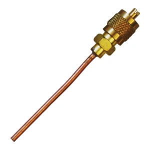 Zawór Schradera 1/4"SAE, z rurką 60mm o średnicy 3 mm