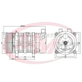 Kompresor Zexel TM-16 123mm 8PK 12V R134a
