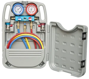 Manometry chłodnicze do klimatyzacji R134a, R12, R22