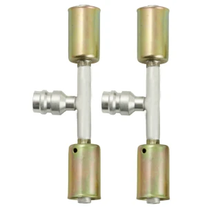 Złączka z serwis portem 8mm (2 szt.)