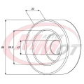 Wymiary cewki kompresora Panasonic H12A1AJ4EX