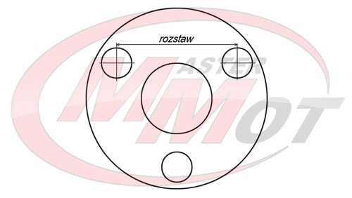 rozstaw 48 mm narzędzia do demontażu sprzęgieł