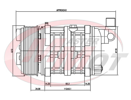 Kompresor TM16 8PV