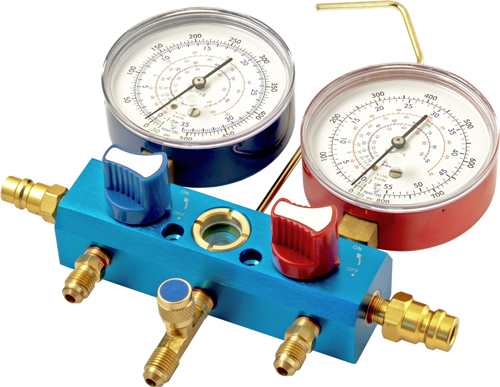 manometry chłodnicze na czynniki R-134a, R-404a, R-407a, R-410a